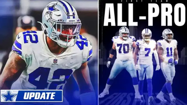 'Video thumbnail for Cowboys Keanu Neal Ruled Out vs. 49ers + All-Pro Acknowledgements'