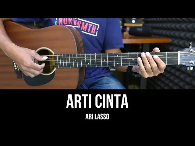 'Video thumbnail for Arti Cinta - Ari Lasso | Tutorial Chord Gitar Mudah dan Lirik'