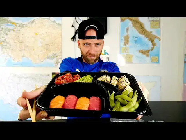 'Video thumbnail for $18.18 Whole Foods SUSHI BENTO BOX Mukbang!!'