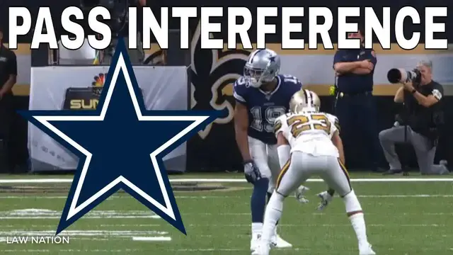 'Video thumbnail for law nation sports: amari cooper pass interference? nfl defensive back analysis vs marshon lattimore'