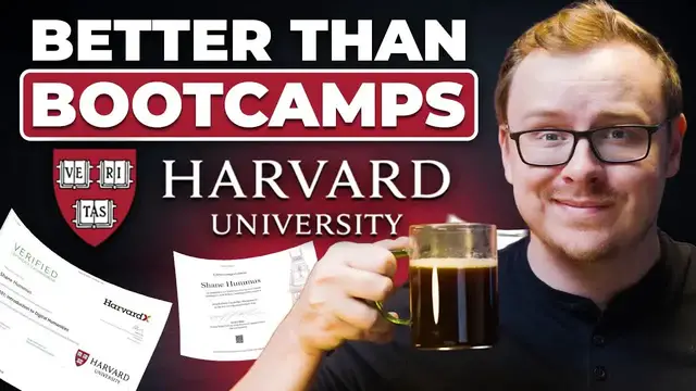'Video thumbnail for 5 Free Harvard Courses BUT They're More Valuable Than Paid Bootcamps'