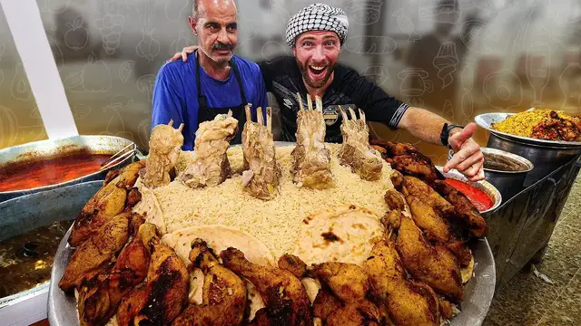 'Video thumbnail for Endless IRAQI STREET FOOD for Breakfast in Mosul, Iraq!'