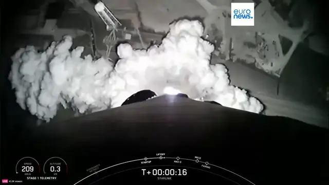 'Video thumbnail for SpaceX launches 21 Starlink satellites into low Earth orbit'