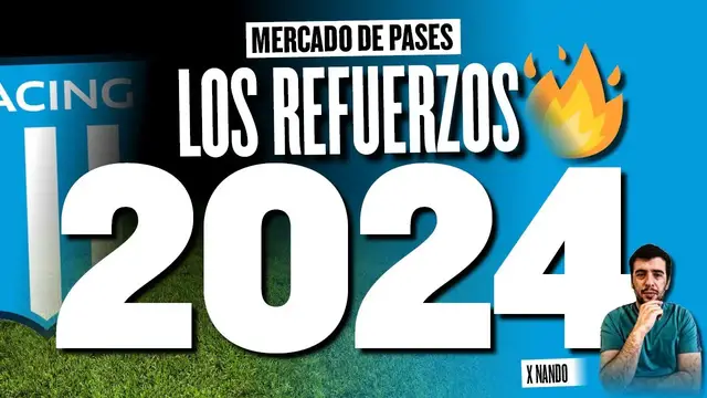 'Video thumbnail for Refuerzos de Racing 2024 | Los PUESTOS a buscar en el mercado'