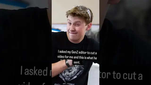 'Video thumbnail for I Asked My GenZ editor to cut a video for me…'