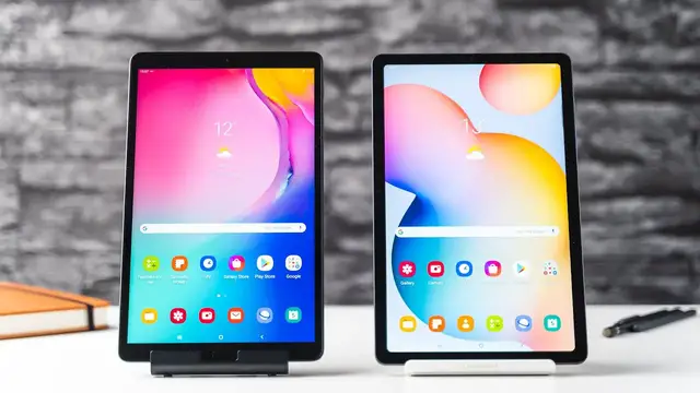 'Video thumbnail for Comparison: Samsung Galaxy Tab S6 Lite VS Galaxy Tab A 10.1'