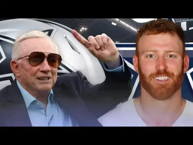 'Video thumbnail for #Cowboys Jerry Jones wants a dilemma about who should start at QB'