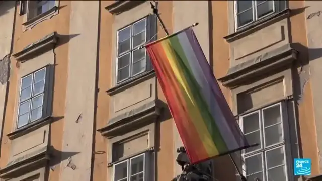 'Video thumbnail for Tens of thousands to attend Budapest Pride in defiance of Orban's ban in Hungary'