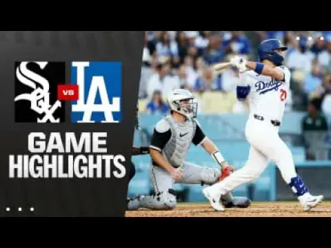 'Video thumbnail for Chicago White Sox at Los Angeles Dodgers Full-Game Highlights! | 07/01/2025'