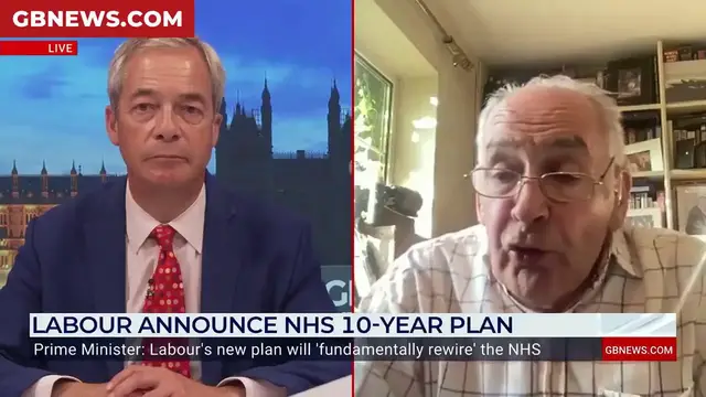 'Video thumbnail for Alastair Stewart criticises 'inaccesible' NHS app amid reform'
