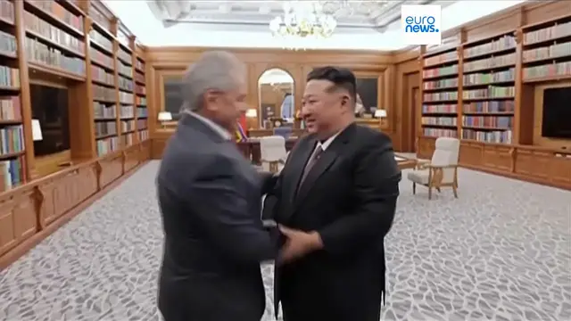 'Video thumbnail for North Korea doubles down on 'unconditional' support for Russia's war in Ukraine'