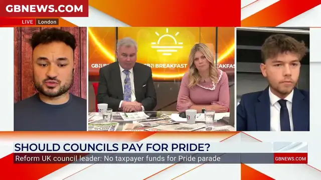 'Video thumbnail for Pride event funding should 'not rely on cash-strapped councils', Reform councillor claims'