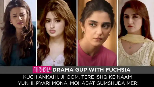 'Video thumbnail for Kuch Ankahi | Jhoom | Yunhi | Tere Ishq Ke Naam | Mohabbat Gumshuda Meri | Pyari Mona | Drama Gup'