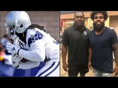 'Video thumbnail for law nation sports: dallas cowboys training camp | bo scarbrough and ezekiel elliott combo'