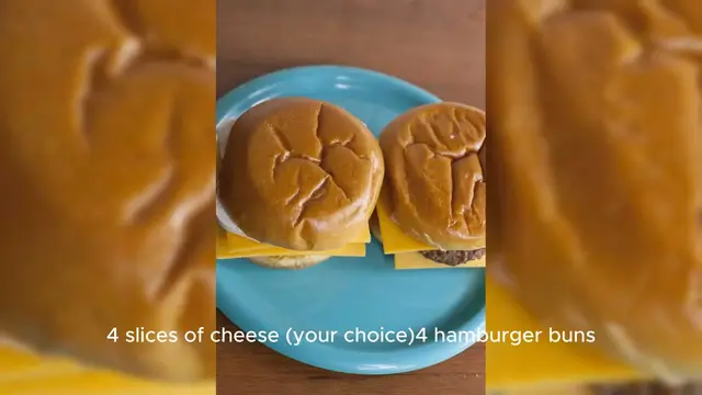 'Video thumbnail for Cheese Burger RECIPE'
