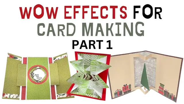 'Video thumbnail for Wow Effects for Card Making - Part 1'