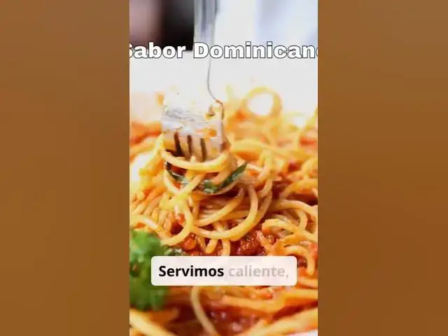'Video thumbnail for Espagueti Rojo Dominicano'