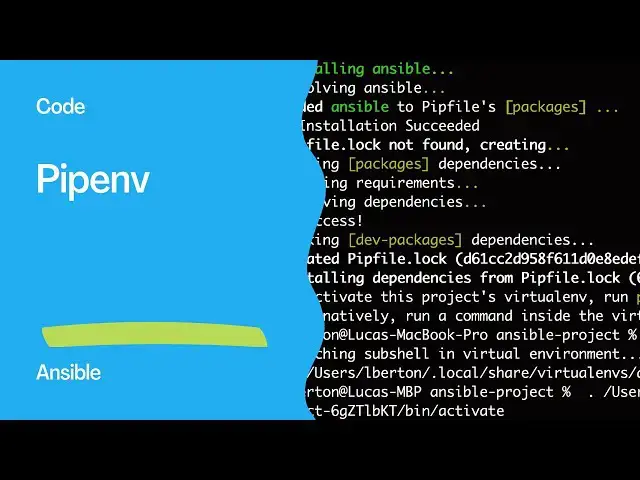 'Video thumbnail for Managing Virtual Environments with Pipenv for Ansible Projects'