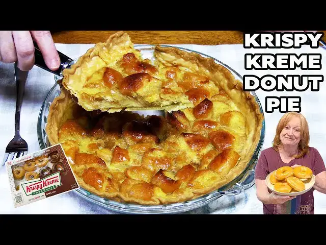 'Video thumbnail for KRISPY KREME DONUT PIE'