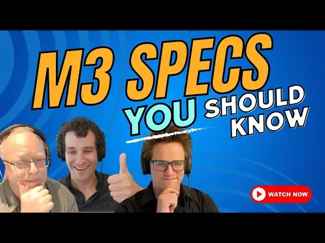 'Video thumbnail for M3 Chip Breakdown: Benchmarking the Latest  Enhancements'