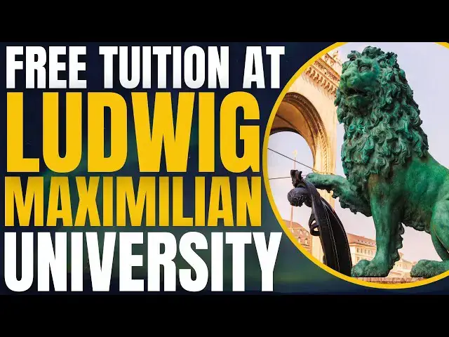 'Video thumbnail for Free Tuition at Ludwig Maximilian University of Munich | Study in Germany'