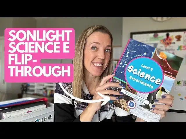 'Video thumbnail for HOMESCHOOL CURRICULUM FLIP THROUGH + REVIEW: Sonlight Science E'