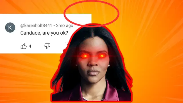 'Video thumbnail for Is this the end of Candace Owens?'