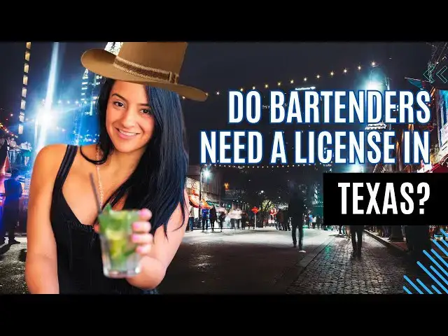 'Video thumbnail for How to Become a Bartender in Texas! 🍹 (full)'