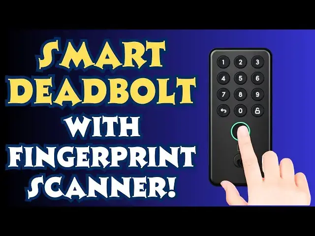 'Video thumbnail for Unlock your new smart home with the Igloohome Deadbolt Go Smart Deadbolt with Fingerprint Scanner'