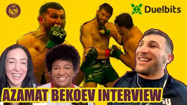 'Video thumbnail for Getting to know Azamat Bekoev'