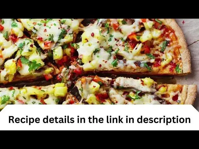 'Video thumbnail for Sweet Chili Garlic Chicken Pizza recipe'