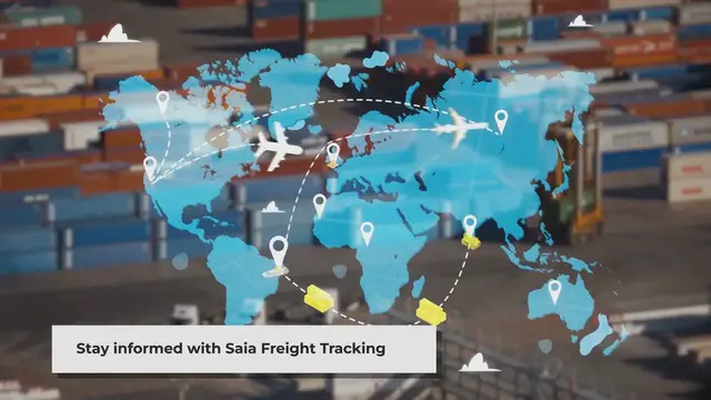 'Video thumbnail for How to track Saia Freight Tracking'