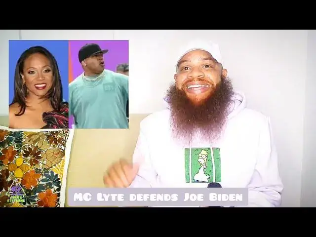 'Video thumbnail for MC Lyte defends Joe Biden after he calls LL Cooj J "boy"'