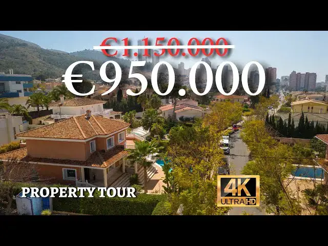 'Video thumbnail for Touring a 1.M€ home in the mediterranean side of SPAIN with a funky garage | benidorm | costablanca'