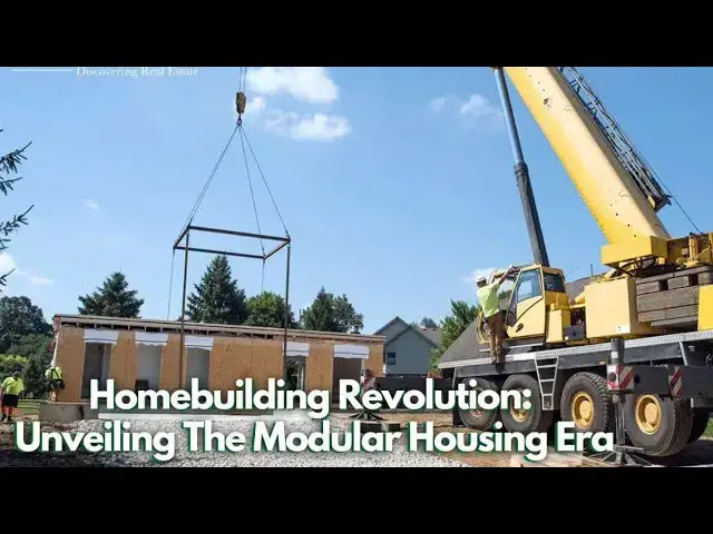'Video thumbnail for Homebuilding Revolution: Unveiling The Modular Housing Era'