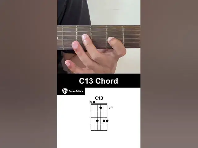 'Video thumbnail for How To Play The C13 Chord On Guitar - Guvna Guitars'