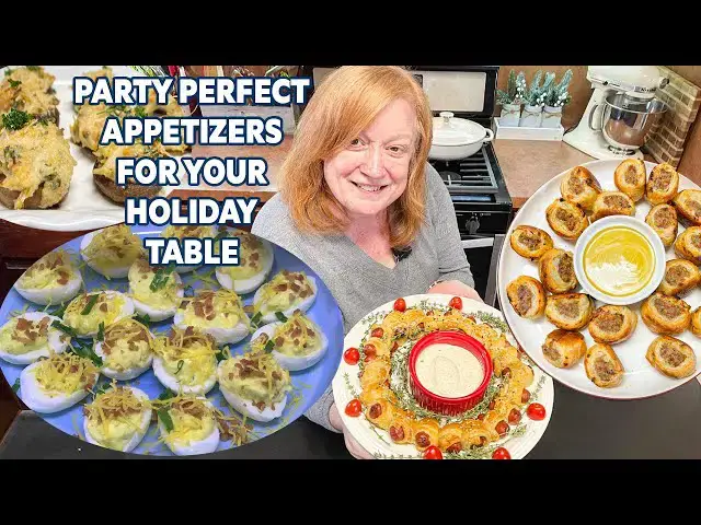 'Video thumbnail for PARTY APPETIZERS FOR YOUR HOLIDAY GET TOGETHER'