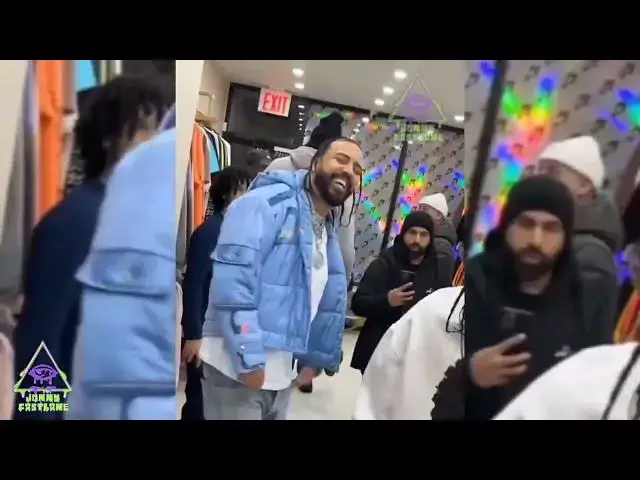 'Video thumbnail for French Montana takes DThang shopping'