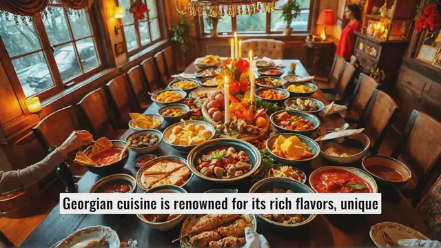 'Video thumbnail for Exploring Georgian Cuisine A Culinary Journey'