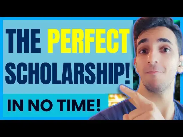 'Video thumbnail for The PERFECT FREE TOOL to find Scholarships in no time! - Scholarships for International Students'