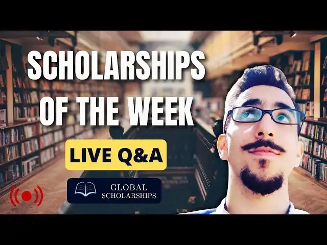 'Video thumbnail for Global Scholarships: “Q & A” And Scholarship Analysis (03.22.2024)'