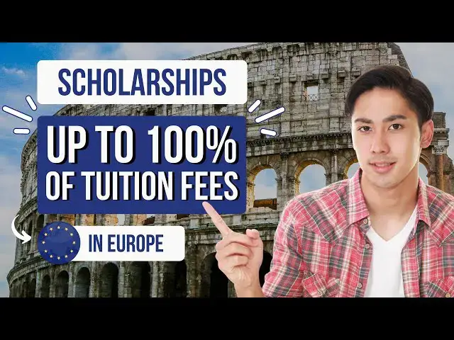'Video thumbnail for 5 Scholarships for International Students in Europe for International Students 2023'