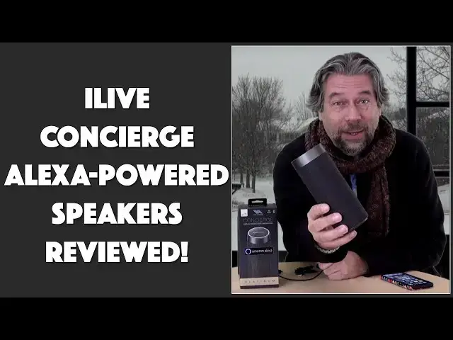 'Video thumbnail for iLive Concierge Alexa-Powered Speaker -- REVIEWED!'