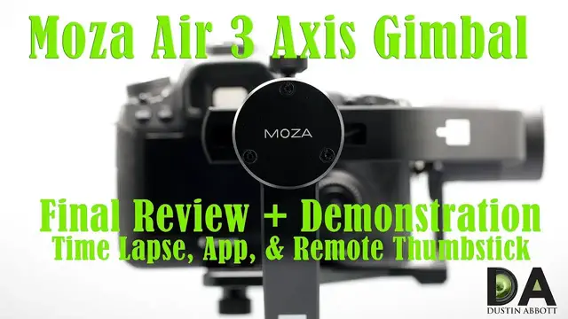 'Video thumbnail for Moza Air 3 Axis Gimbal | Final Review + Time Lapse Demonstration | 4K'