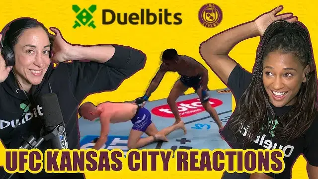 'Video thumbnail for UFC Kansas City Reactions w/ UFC vets Angela Hill and Jessica Penne'