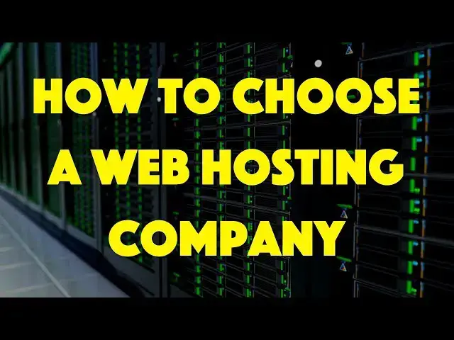 'Video thumbnail for How to Choose a Web Hosting Company, with Dave Taylor'