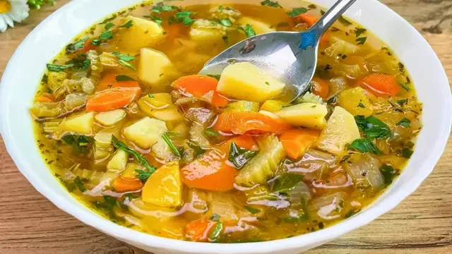 'Video thumbnail for Easy and Delicious Vegetable Soup Recipe'