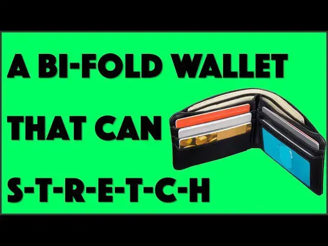 'Video thumbnail for The Exact Fit Stretch Bi-Fold Wallet - Reviewed!'