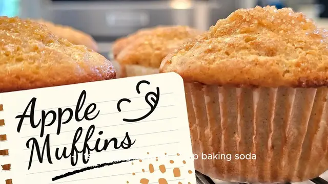 'Video thumbnail for apple muffin recipe'