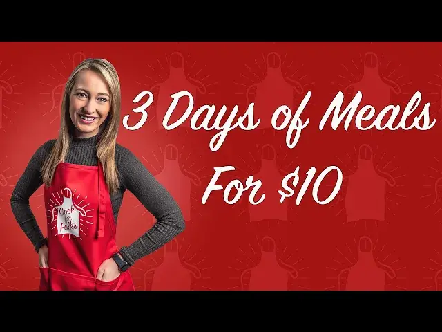 'Video thumbnail for Easiest Meal Prep on a Budget (Three Days of Meals for Only 10 Dollars)'